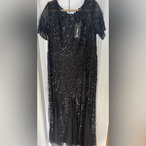 Black Sequins Formal Dress